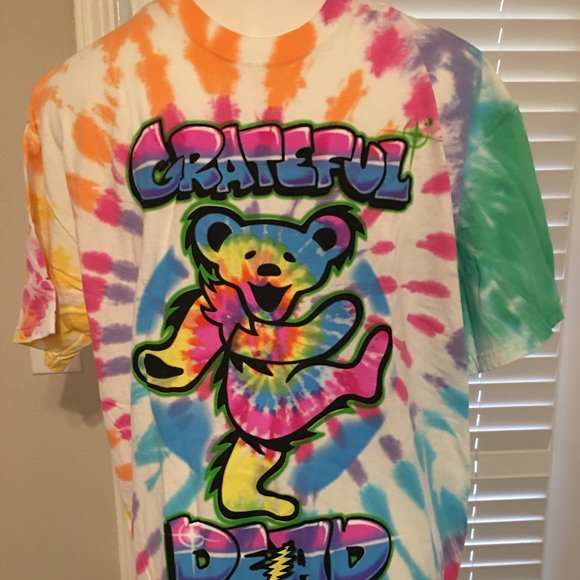 Grateful Dead Tie Dye Walking Bear XL NWT Box Lb1 - Picture 2 of 5